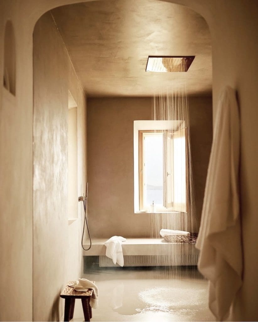 Japandi bathroom