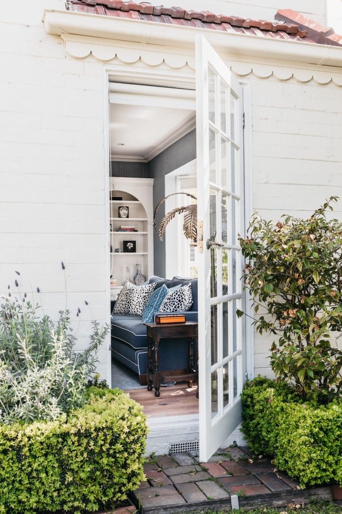 Garden to living room Patterned Sanctuary by The Stylesmiths